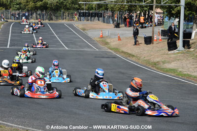 03/10/2010 : 4ème manche du Championnat du Sud 2010 à Belmont sur Rance (photos Antoine Camblor) 2010 — karting
