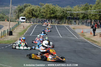 03/10/2010 : 4ème manche du Championnat du Sud 2010 à Belmont sur Rance (photos Antoine Camblor) 2010 — karting