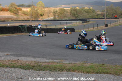 03/10/2010 : 4ème manche du Championnat du Sud 2010 à Belmont sur Rance (photos Antoine Camblor) 2010 — karting