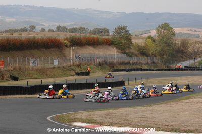03/10/2010 : 4ème manche du Championnat du Sud 2010 à Belmont sur Rance (photos Antoine Camblor) 2010 — karting