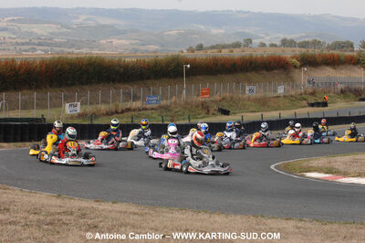 03/10/2010 : 4ème manche du Championnat du Sud 2010 à Belmont sur Rance (photos Antoine Camblor) 2010 — karting