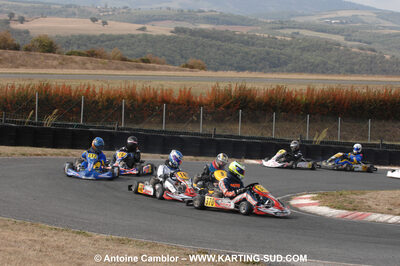 03/10/2010 : 4ème manche du Championnat du Sud 2010 à Belmont sur Rance (photos Antoine Camblor) 2010 — karting