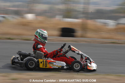 03/10/2010 : 4ème manche du Championnat du Sud 2010 à Belmont sur Rance (photos Antoine Camblor) 2010 — karting