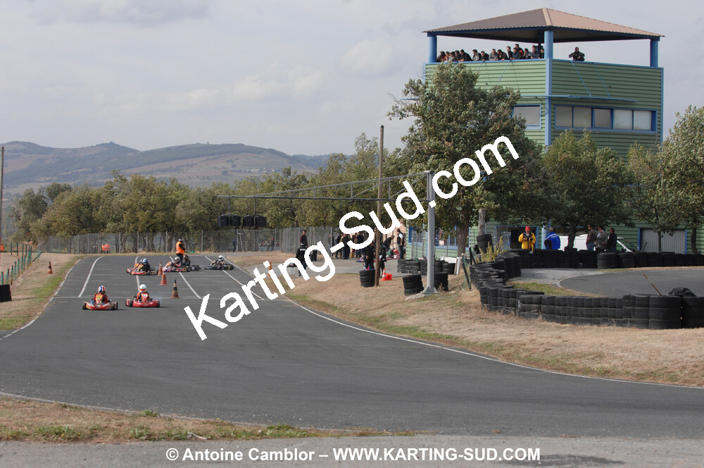03/10/2010 : 4ème manche du Championnat du Sud 2010 à Belmont sur Rance (photos Antoine Camblor) 2010 — karting