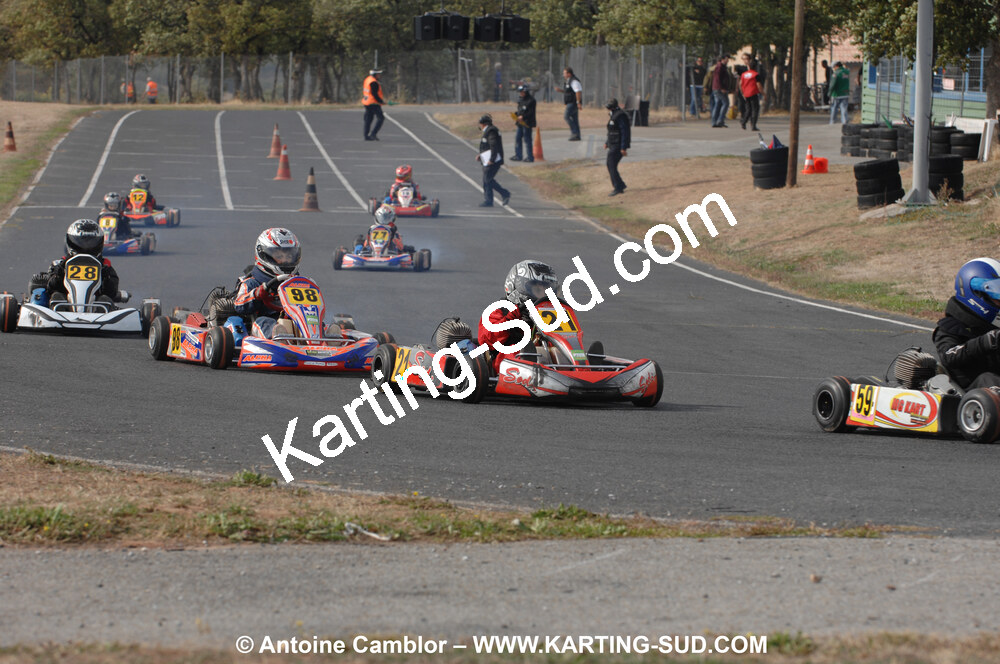 03/10/2010 : 4ème manche du Championnat du Sud 2010 à Belmont sur Rance (photos Antoine Camblor) 2010 — karting