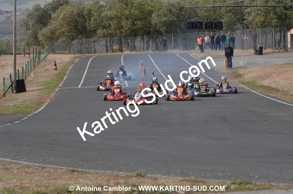 03/10/2010 : 4ème manche du Championnat du Sud 2010 à Belmont sur Rance (photos Antoine Camblor) 2010 — karting