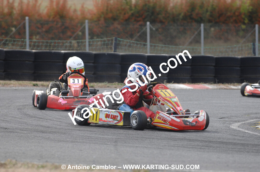 03/10/2010 : 4ème manche du Championnat du Sud 2010 à Belmont sur Rance (photos Antoine Camblor) 2010 — karting