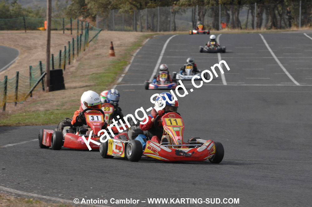 03/10/2010 : 4ème manche du Championnat du Sud 2010 à Belmont sur Rance (photos Antoine Camblor) 2010 — karting