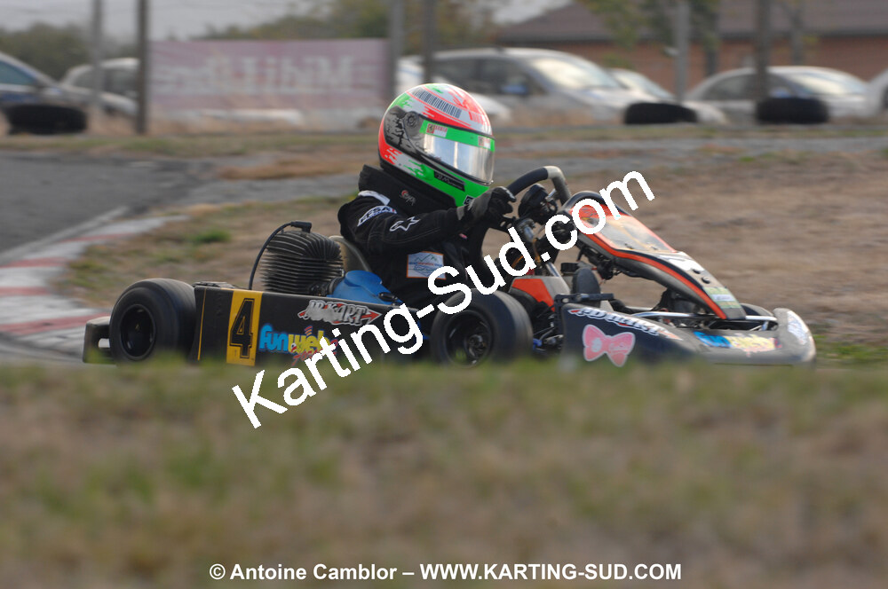 03/10/2010 : 4ème manche du Championnat du Sud 2010 à Belmont sur Rance (photos Antoine Camblor) 2010 — karting