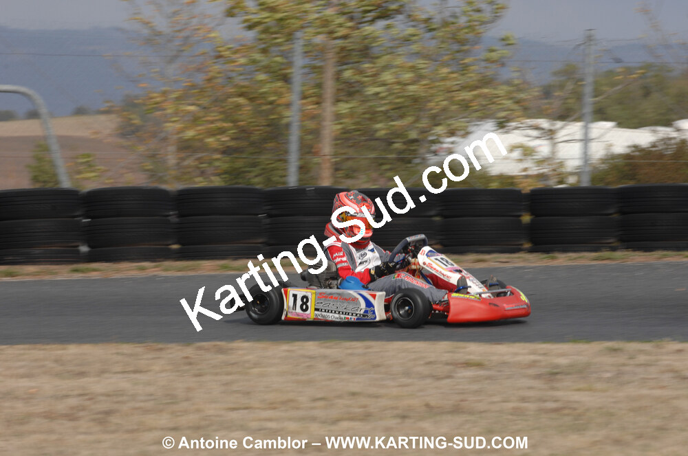 03/10/2010 : 4ème manche du Championnat du Sud 2010 à Belmont sur Rance (photos Antoine Camblor) 2010 — karting