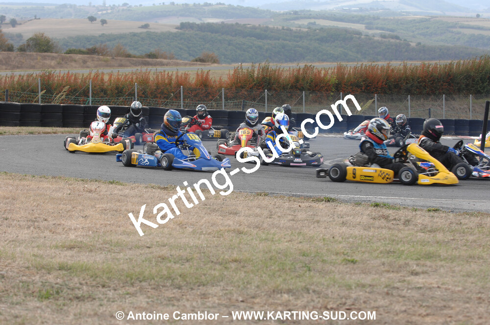 03/10/2010 : 4ème manche du Championnat du Sud 2010 à Belmont sur Rance (photos Antoine Camblor) 2010 — karting
