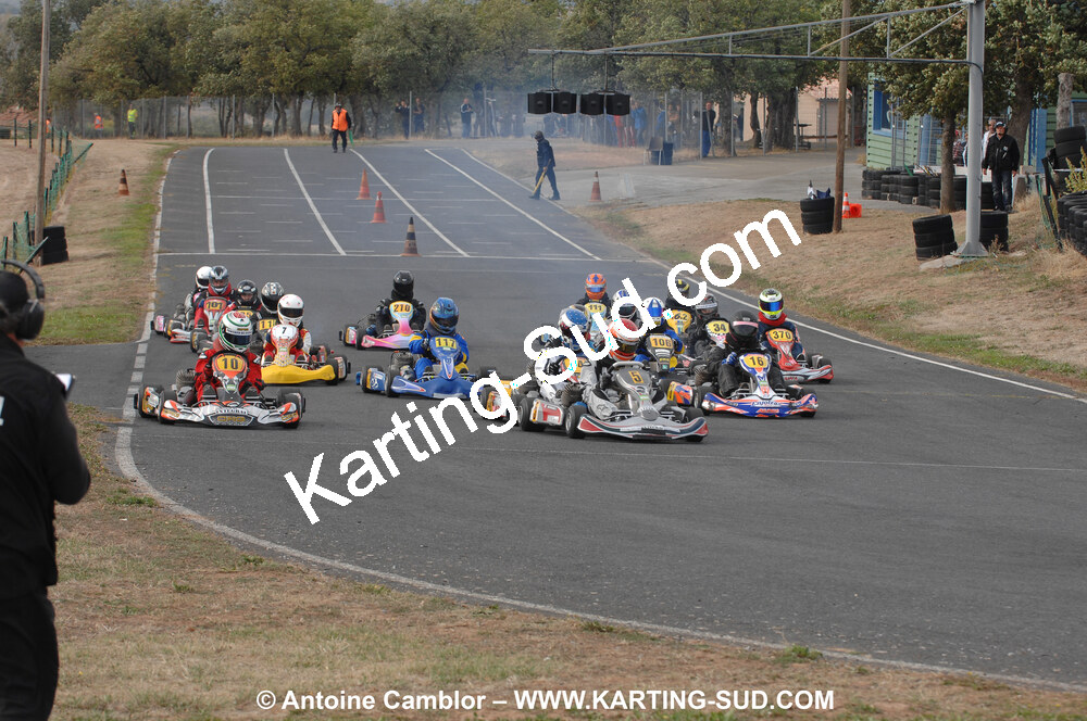 03/10/2010 : 4ème manche du Championnat du Sud 2010 à Belmont sur Rance (photos Antoine Camblor) 2010 — karting