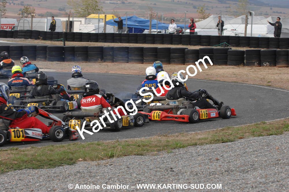 03/10/2010 : 4ème manche du Championnat du Sud 2010 à Belmont sur Rance (photos Antoine Camblor) 2010 — karting