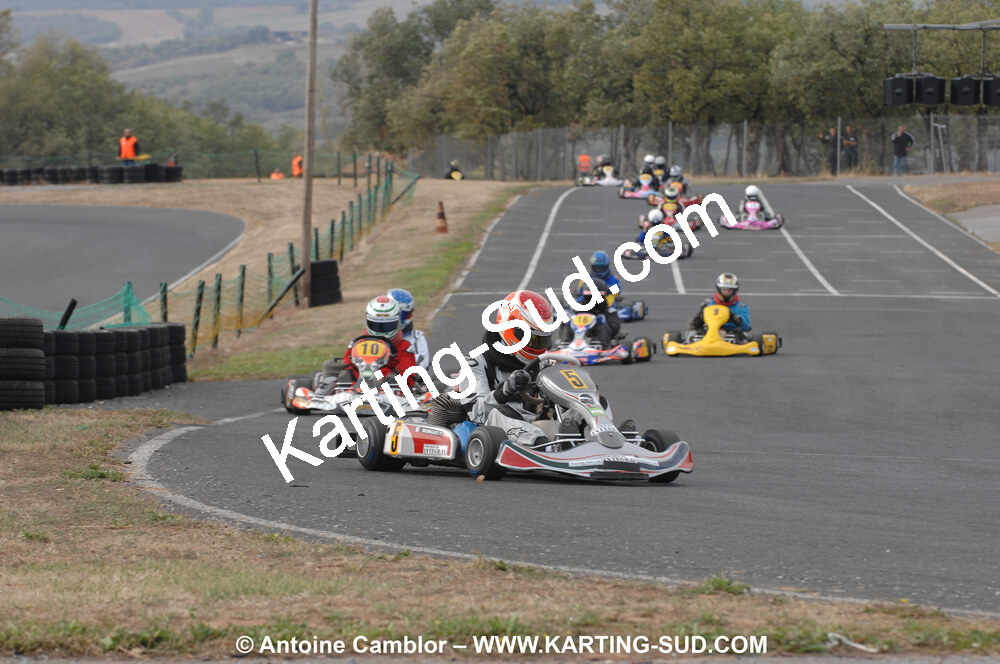 03/10/2010 : 4ème manche du Championnat du Sud 2010 à Belmont sur Rance (photos Antoine Camblor) 2010 — karting
