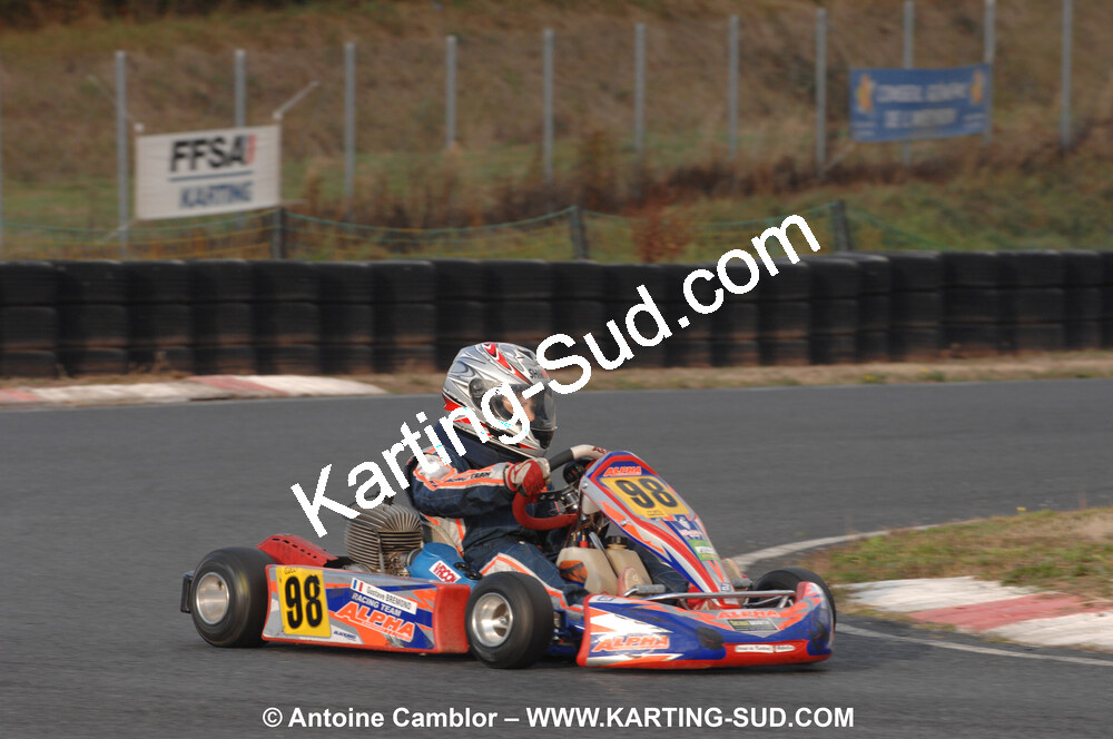 03/10/2010 : 4ème manche du Championnat du Sud 2010 à Belmont sur Rance (photos Antoine Camblor) 2010 — karting