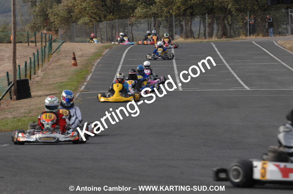 03/10/2010 : 4ème manche du Championnat du Sud 2010 à Belmont sur Rance (photos Antoine Camblor) 2010 — karting