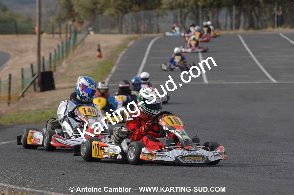 03/10/2010 : 4ème manche du Championnat du Sud 2010 à Belmont sur Rance (photos Antoine Camblor) 2010 — karting