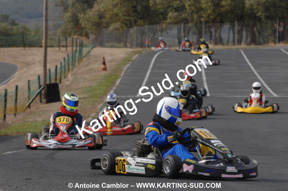 03/10/2010 : 4ème manche du Championnat du Sud 2010 à Belmont sur Rance (photos Antoine Camblor) 2010 — karting