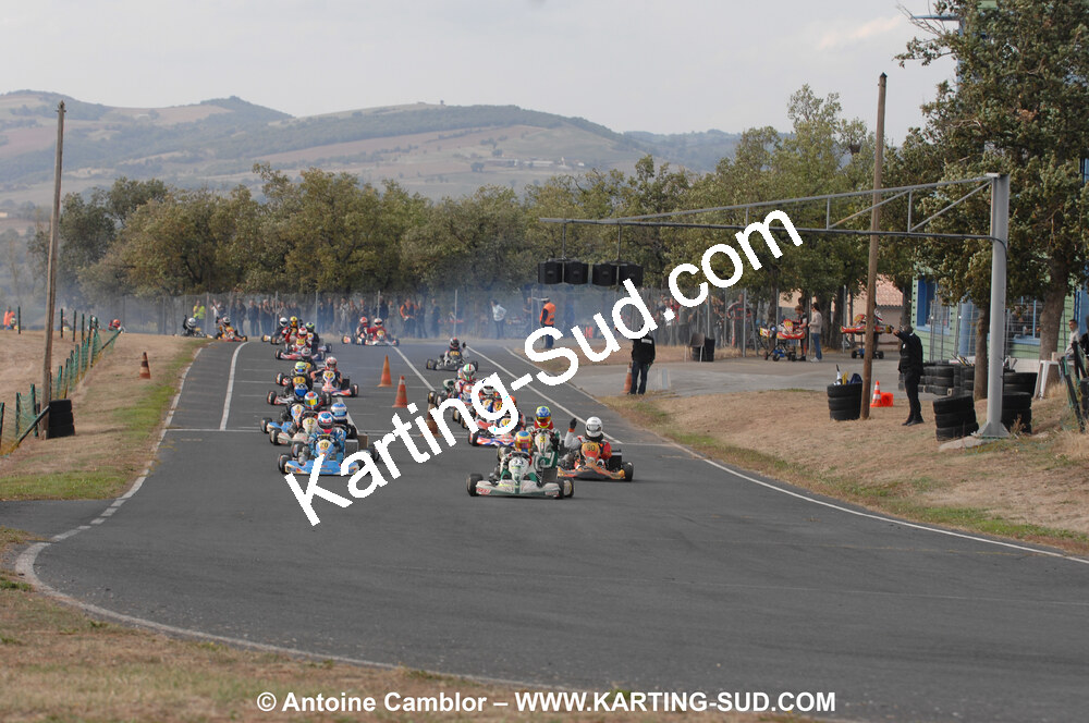 03/10/2010 : 4ème manche du Championnat du Sud 2010 à Belmont sur Rance (photos Antoine Camblor) 2010 — karting