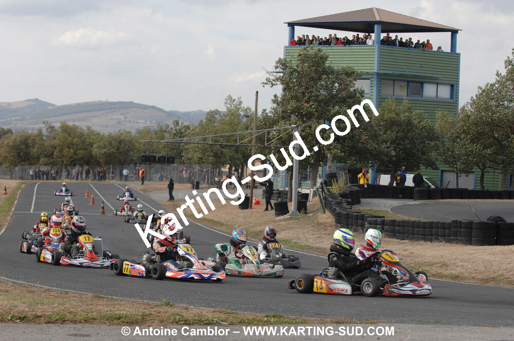 03/10/2010 : 4ème manche du Championnat du Sud 2010 à Belmont sur Rance (photos Antoine Camblor) 2010 — karting
