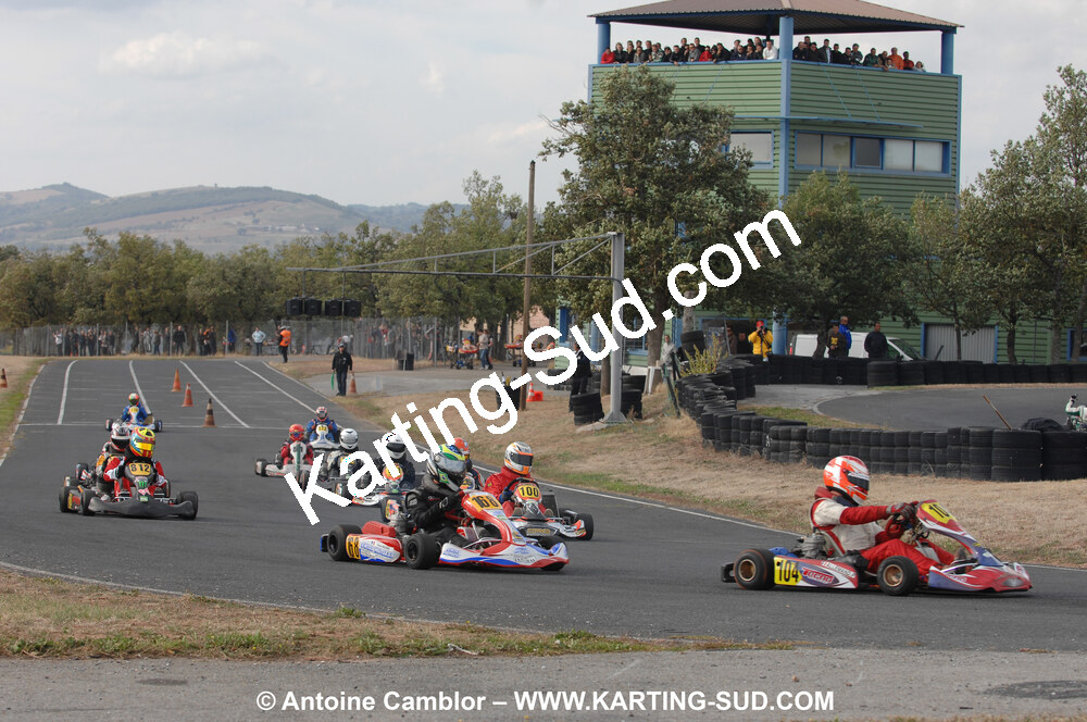 03/10/2010 : 4ème manche du Championnat du Sud 2010 à Belmont sur Rance (photos Antoine Camblor) 2010 — karting