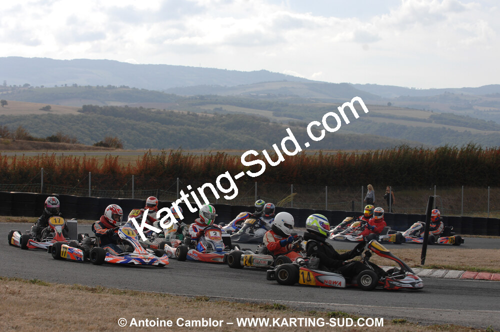 03/10/2010 : 4ème manche du Championnat du Sud 2010 à Belmont sur Rance (photos Antoine Camblor) 2010 — karting