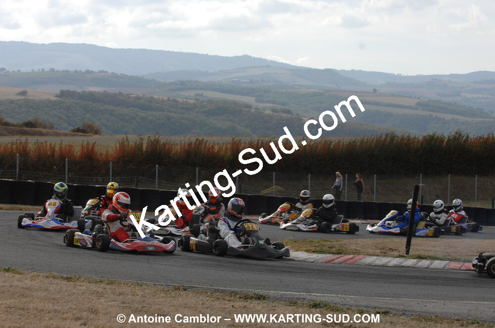 03/10/2010 : 4ème manche du Championnat du Sud 2010 à Belmont sur Rance (photos Antoine Camblor) 2010 — karting