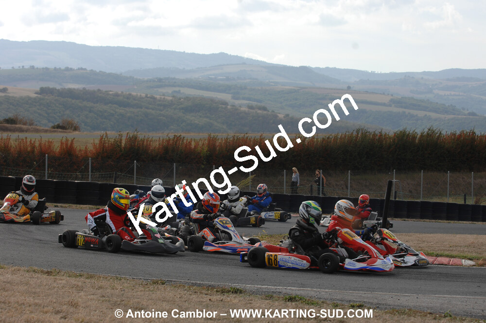 03/10/2010 : 4ème manche du Championnat du Sud 2010 à Belmont sur Rance (photos Antoine Camblor) 2010 — karting