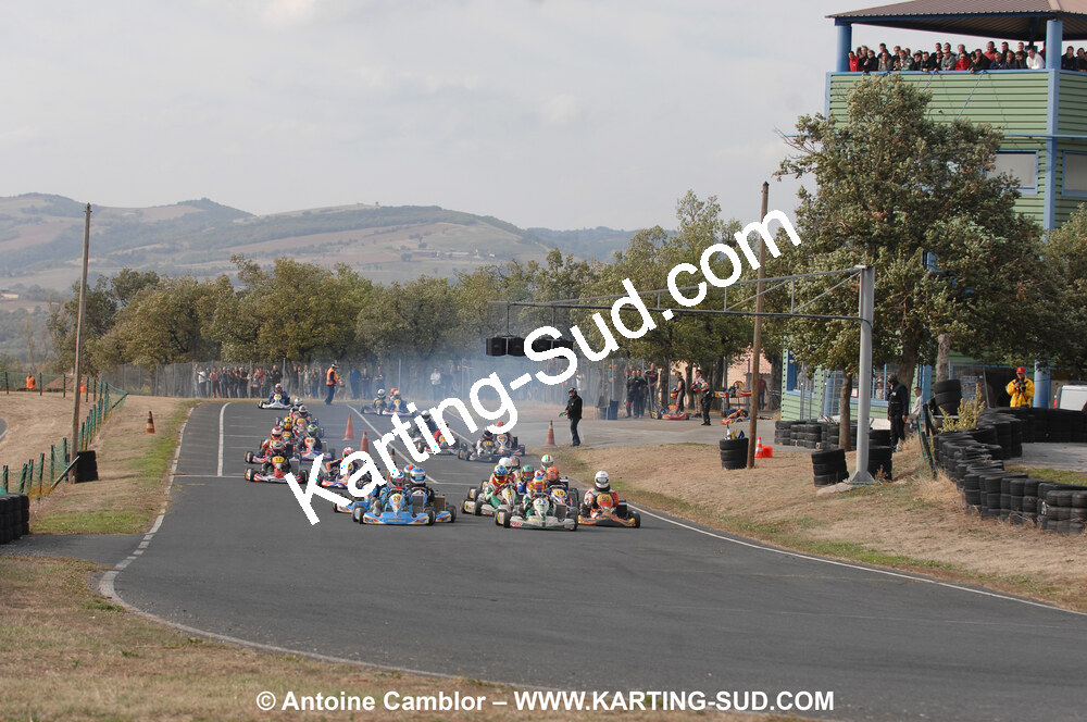 03/10/2010 : 4ème manche du Championnat du Sud 2010 à Belmont sur Rance (photos Antoine Camblor) 2010 — karting