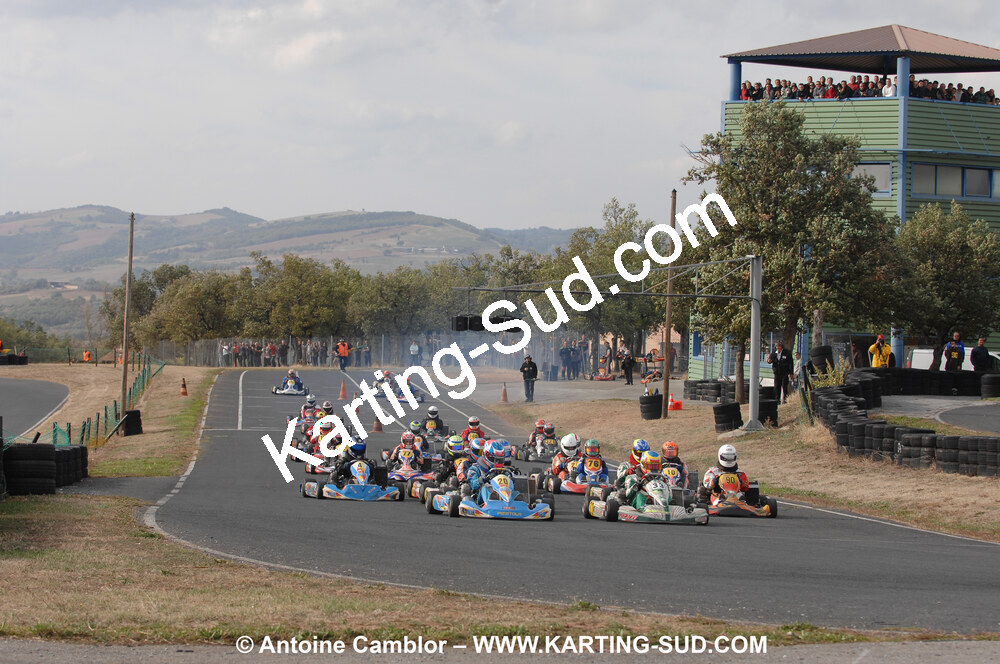03/10/2010 : 4ème manche du Championnat du Sud 2010 à Belmont sur Rance (photos Antoine Camblor) 2010 — karting