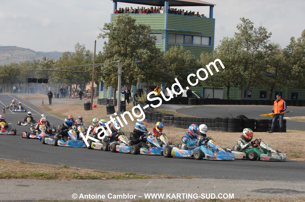 03/10/2010 : 4ème manche du Championnat du Sud 2010 à Belmont sur Rance (photos Antoine Camblor) 2010 — karting