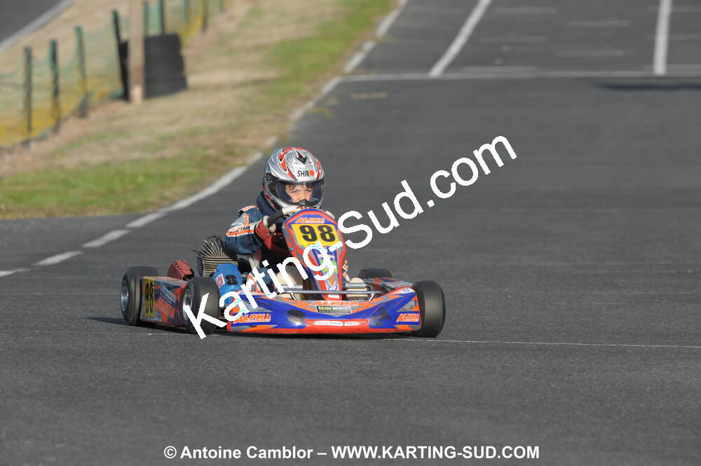 03/10/2010 : 4ème manche du Championnat du Sud 2010 à Belmont sur Rance (photos Antoine Camblor) 2010 — karting