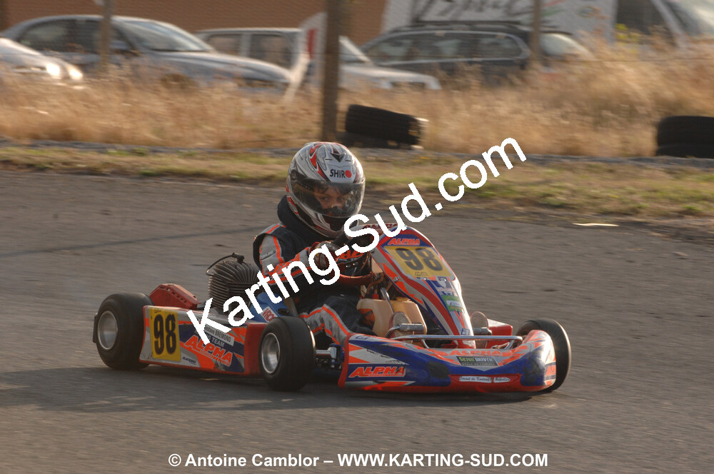 03/10/2010 : 4ème manche du Championnat du Sud 2010 à Belmont sur Rance (photos Antoine Camblor) 2010 — karting