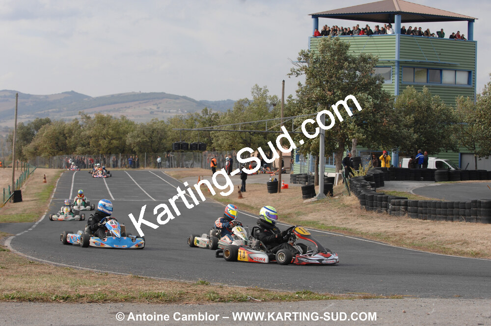 03/10/2010 : 4ème manche du Championnat du Sud 2010 à Belmont sur Rance (photos Antoine Camblor) 2010 — karting