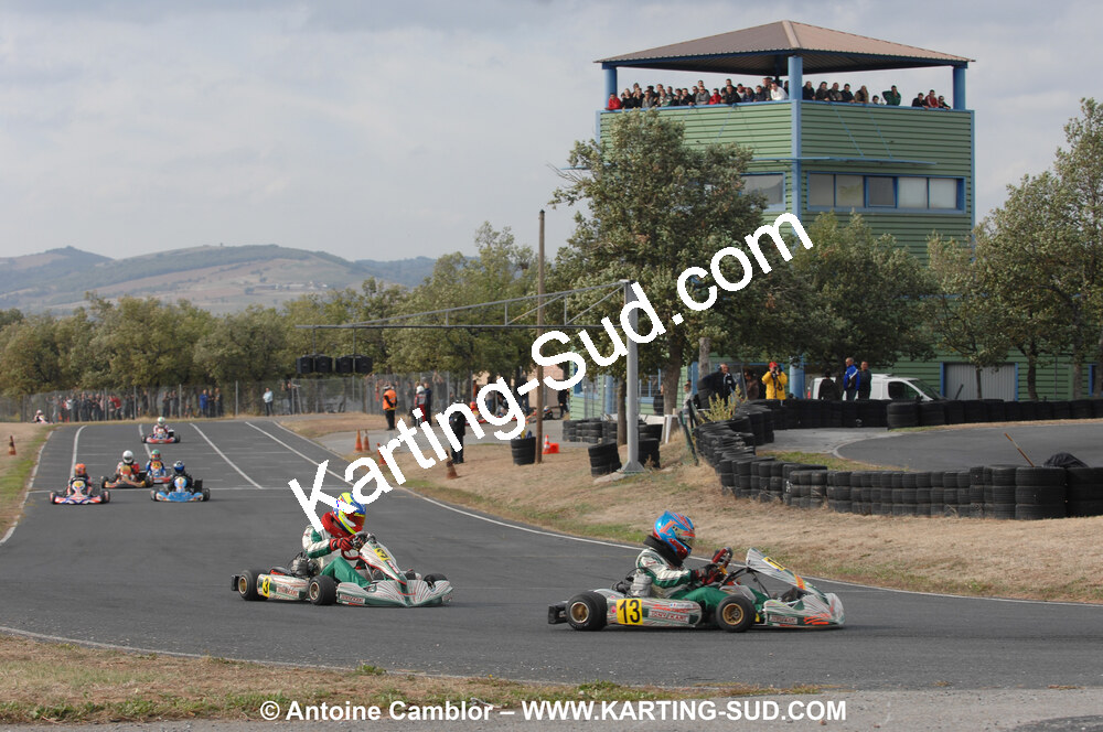 03/10/2010 : 4ème manche du Championnat du Sud 2010 à Belmont sur Rance (photos Antoine Camblor) 2010 — karting