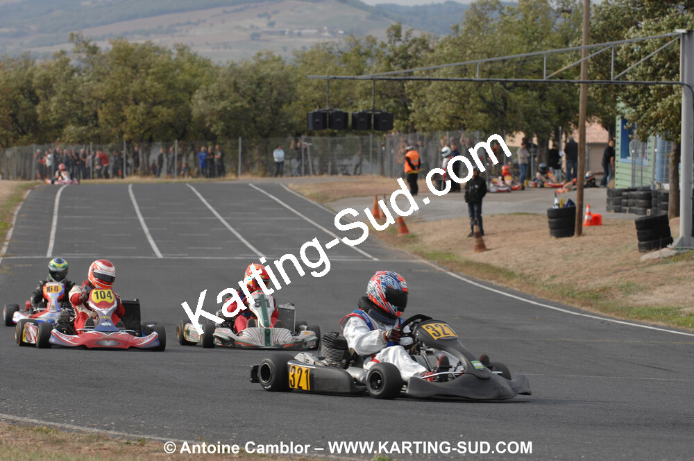 03/10/2010 : 4ème manche du Championnat du Sud 2010 à Belmont sur Rance (photos Antoine Camblor) 2010 — karting