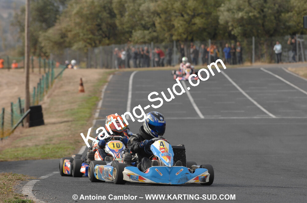 03/10/2010 : 4ème manche du Championnat du Sud 2010 à Belmont sur Rance (photos Antoine Camblor) 2010 — karting