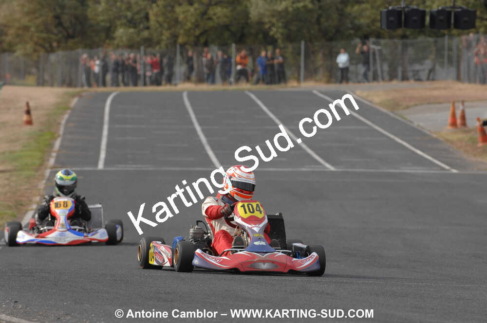 03/10/2010 : 4ème manche du Championnat du Sud 2010 à Belmont sur Rance (photos Antoine Camblor) 2010 — karting