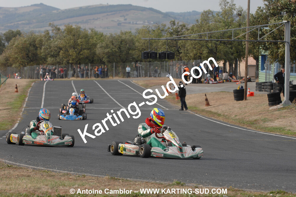 03/10/2010 : 4ème manche du Championnat du Sud 2010 à Belmont sur Rance (photos Antoine Camblor) 2010 — karting
