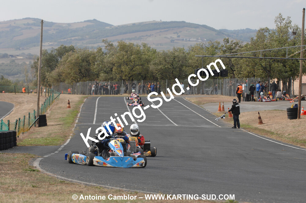 03/10/2010 : 4ème manche du Championnat du Sud 2010 à Belmont sur Rance (photos Antoine Camblor) 2010 — karting