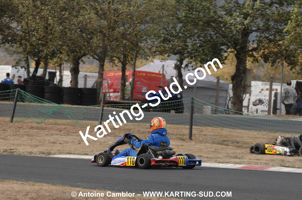 03/10/2010 : 4ème manche du Championnat du Sud 2010 à Belmont sur Rance (photos Antoine Camblor) 2010 — karting