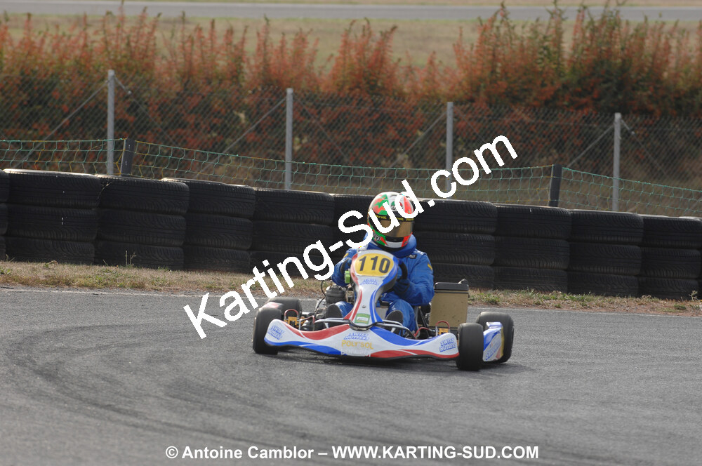 03/10/2010 : 4ème manche du Championnat du Sud 2010 à Belmont sur Rance (photos Antoine Camblor) 2010 — karting
