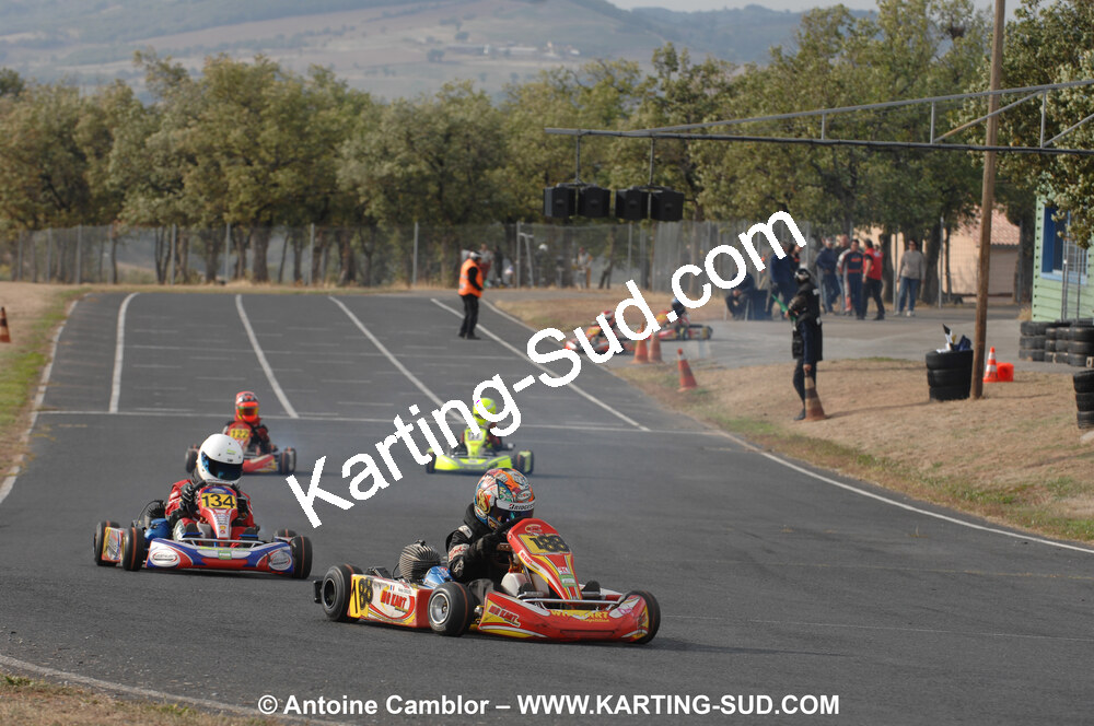 03/10/2010 : 4ème manche du Championnat du Sud 2010 à Belmont sur Rance (photos Antoine Camblor) 2010 — karting