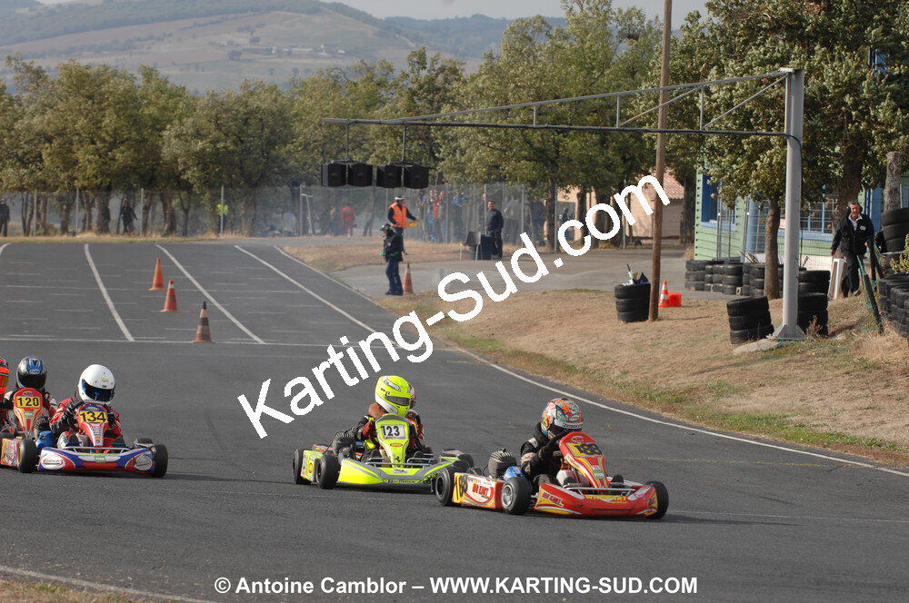 03/10/2010 : 4ème manche du Championnat du Sud 2010 à Belmont sur Rance (photos Antoine Camblor) 2010 — karting