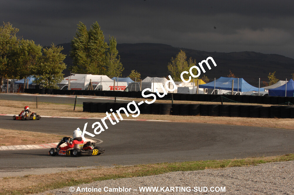 03/10/2010 : 4ème manche du Championnat du Sud 2010 à Belmont sur Rance (photos Antoine Camblor) 2010 — karting