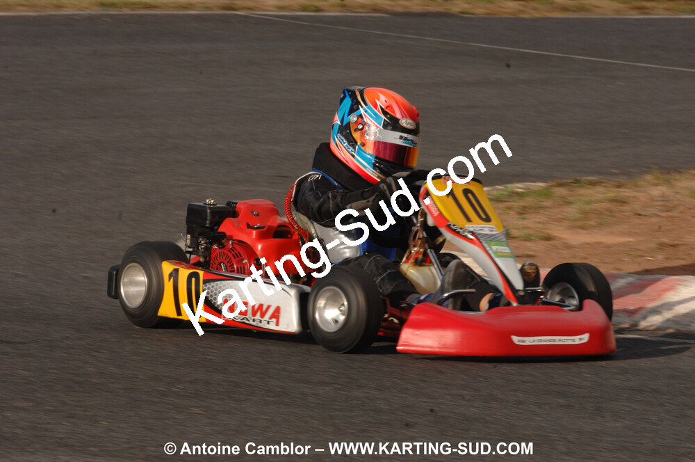 03/10/2010 : 4ème manche du Championnat du Sud 2010 à Belmont sur Rance (photos Antoine Camblor) 2010 — karting