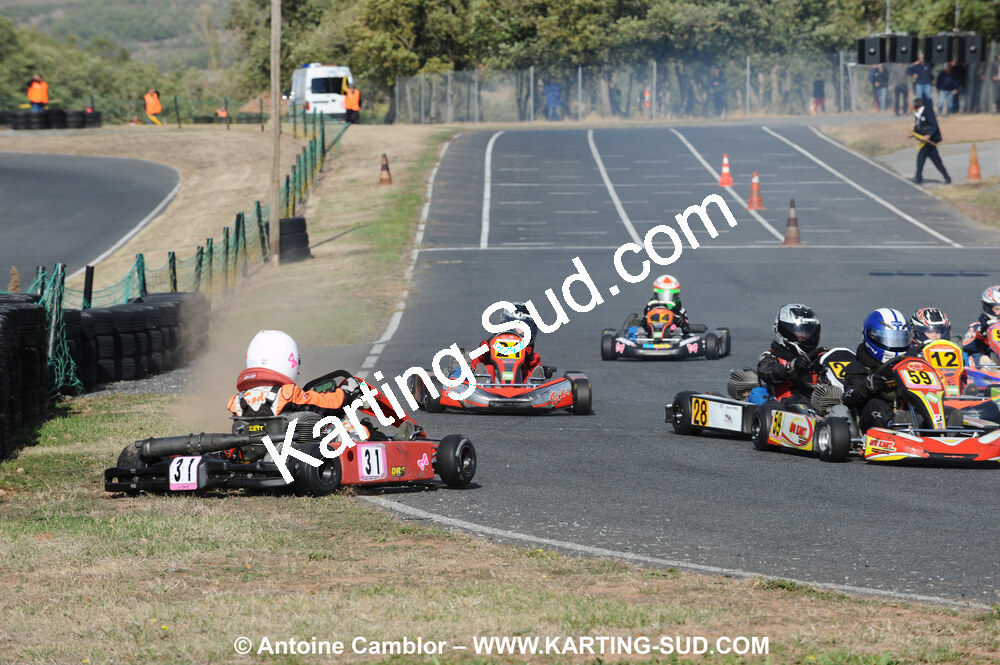 03/10/2010 : 4ème manche du Championnat du Sud 2010 à Belmont sur Rance (photos Antoine Camblor) 2010 — karting