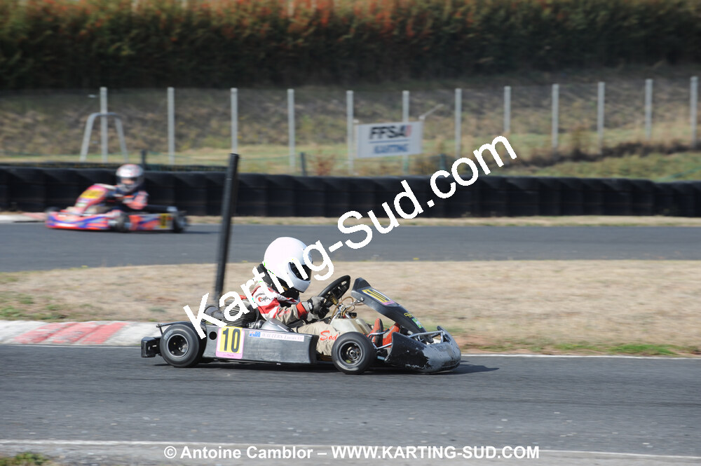 03/10/2010 : 4ème manche du Championnat du Sud 2010 à Belmont sur Rance (photos Antoine Camblor) 2010 — karting