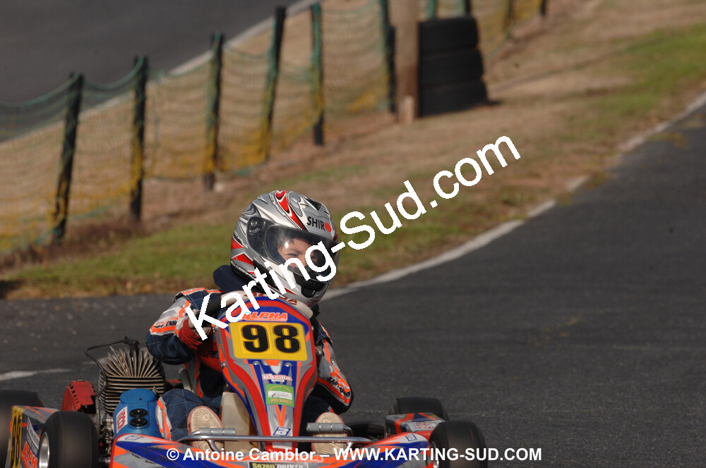 03/10/2010 : 4ème manche du Championnat du Sud 2010 à Belmont sur Rance (photos Antoine Camblor) 2010 — karting