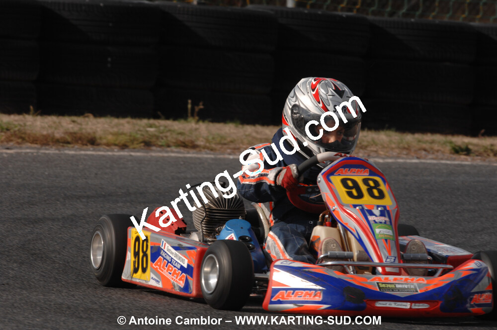 03/10/2010 : 4ème manche du Championnat du Sud 2010 à Belmont sur Rance (photos Antoine Camblor) 2010 — karting